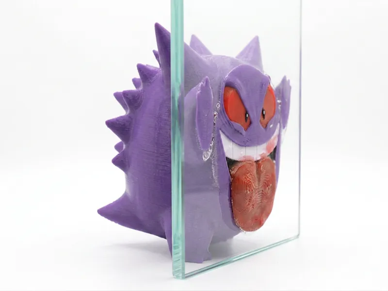 Gengar no Vidro Janela PC Gamer