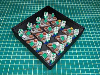 Catan Harbour Gridfinity Bin