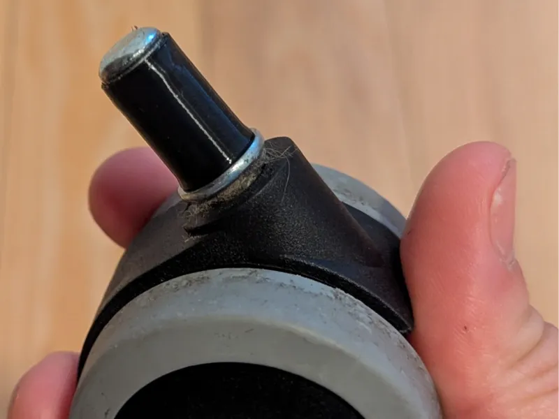 IKEA office chair wheels 10mm to 11mm adapter
