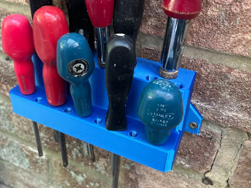 Screwdriver Holder for Workshop