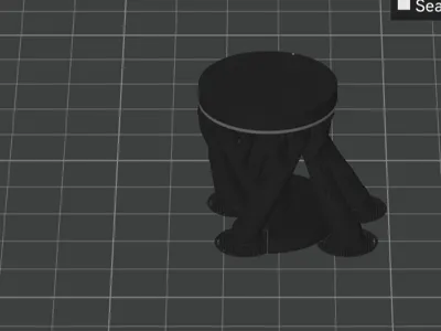 Support test (petg interface)