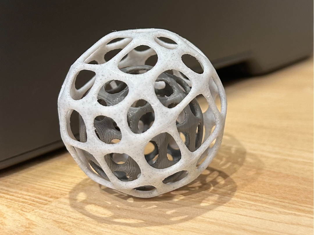 Nested Sphere – PVA Support Test Sphere