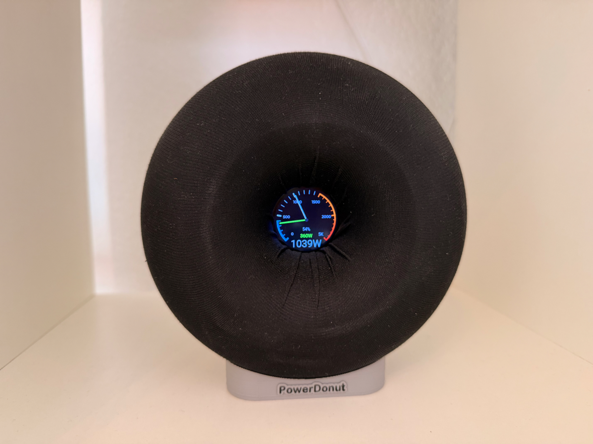 PowerDonut Circular ESP32 Energy Display Enclosure