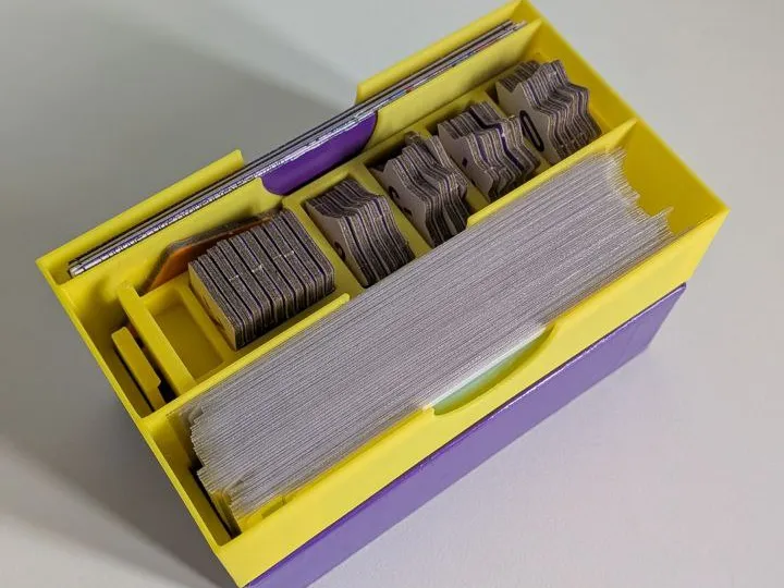 Scout Boardgame Sleeved Cards Organizer