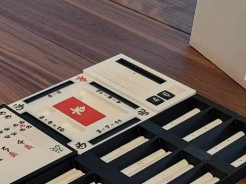 Riichi Mahjong Extra Tenbou & Dice Storage