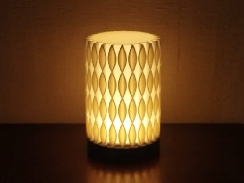 Mini Cross Wave Lamp