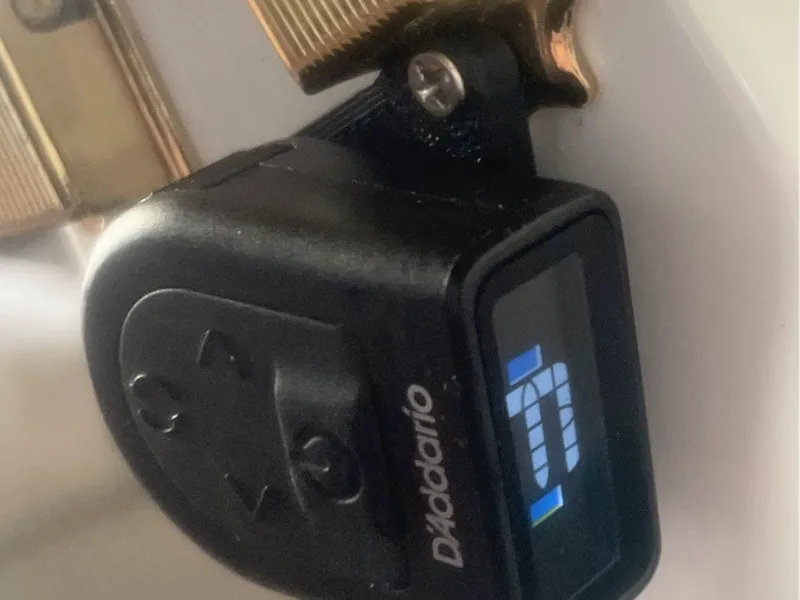Mount for D'Addario Micro Clip-Free Tuner