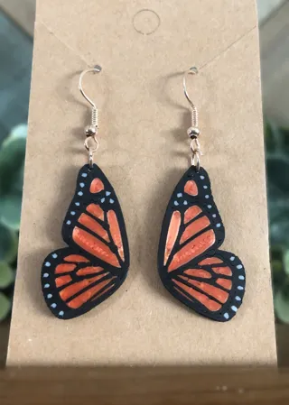 Butterfly Wing Earrings - 9 Different Styles