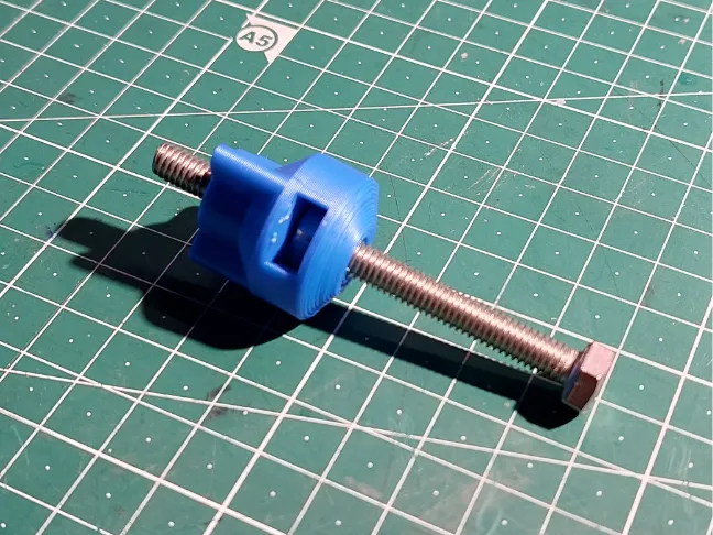 toilet seat knob for M6 nut
