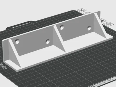 LED Light Bar 10 inch 90 degree - Cabinet mount