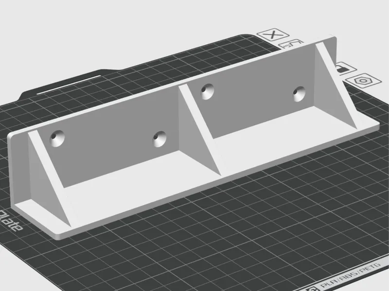 LED Light Bar 10 inch 90 degree - Cabinet mount