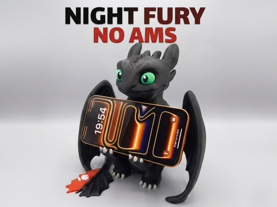 Night Fury Ps5 Controller / Handy / Vape Stand