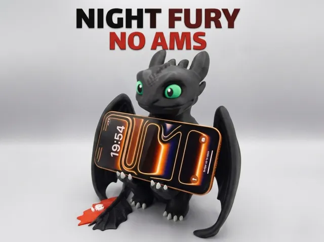 Night Fury Ps5 Controller / Handy / Vape Stand