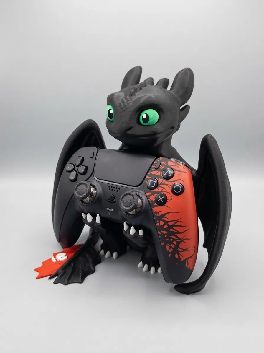 Night Fury Ps5 Controller / Handy / Vape Stand view 3