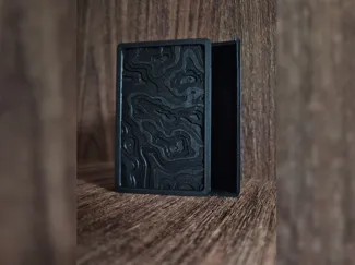 Mini topographic box with sliding lid