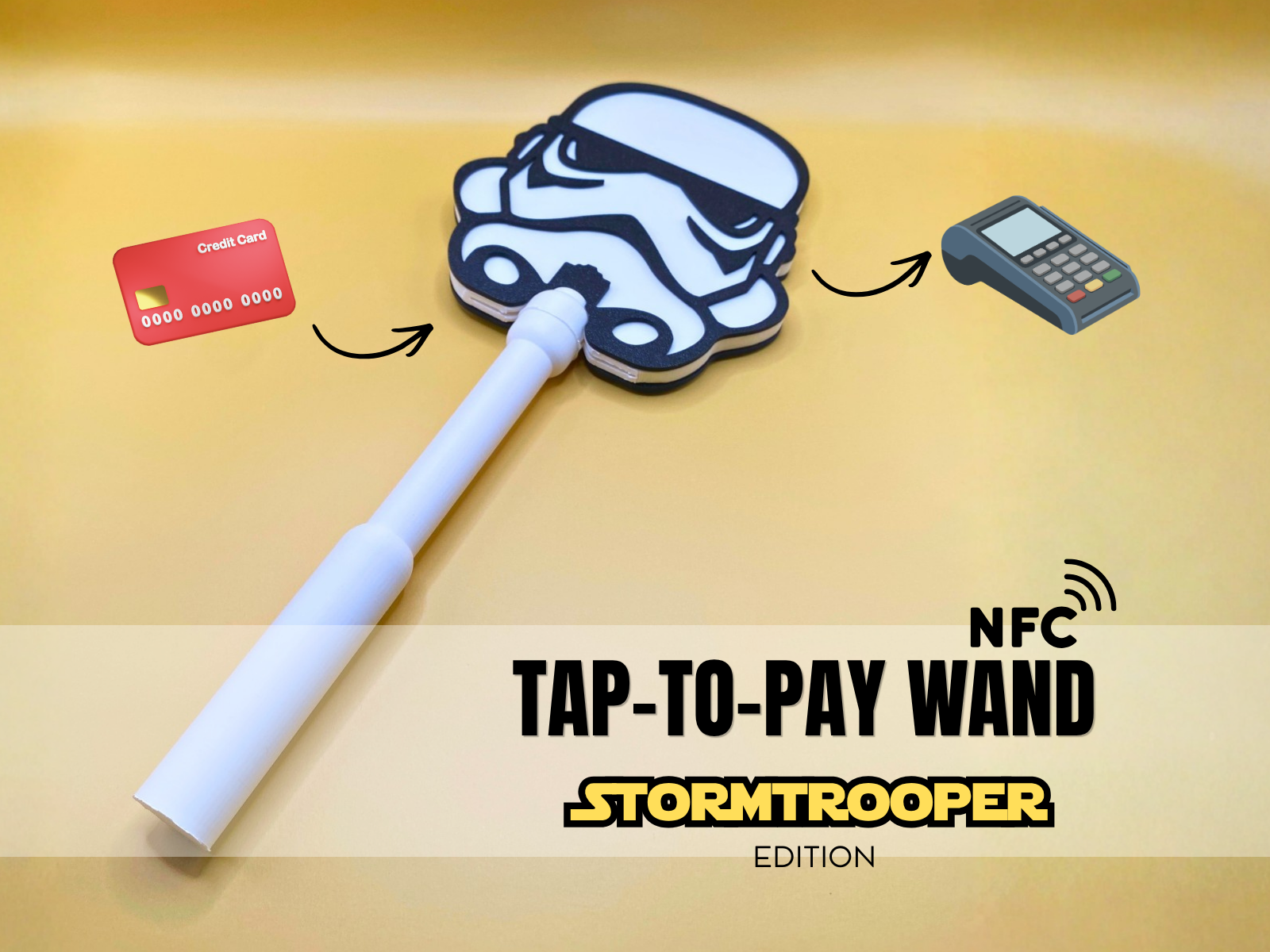 STORMTROOPER - Tap To Pay Wand - Star Wars gadget