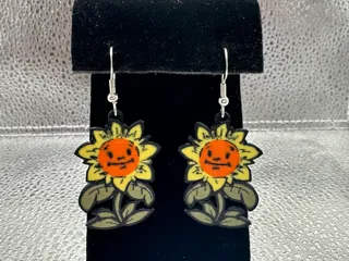 Sunflower Earrings