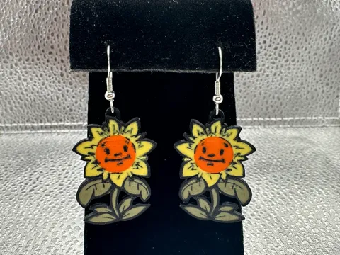 Sunflower Earrings