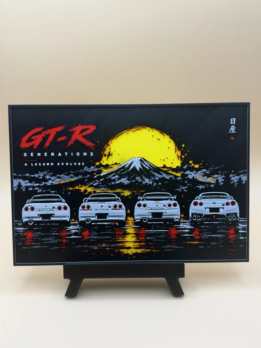 Nissan Skyline GT-R Generations - Sunset Lineup - Free 3D Print Model ...
