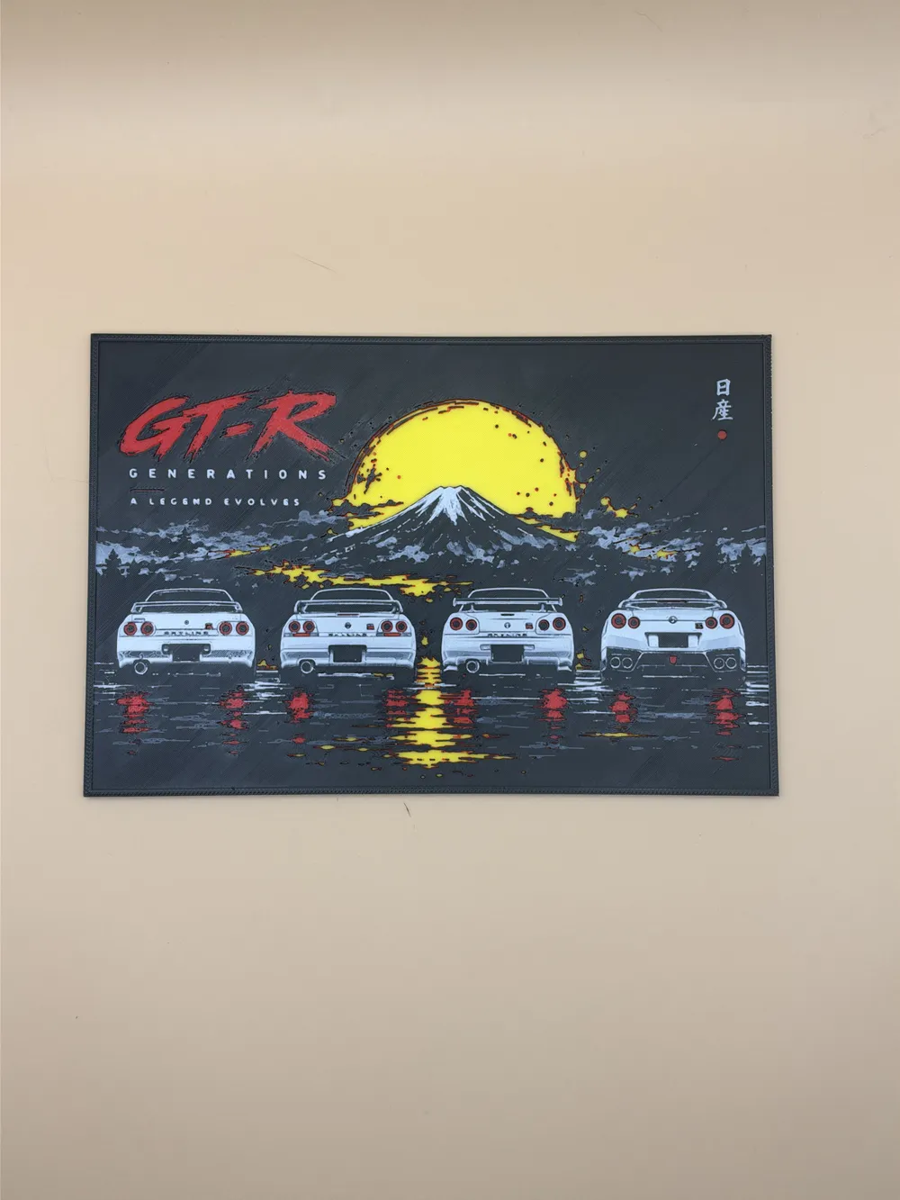 Nissan Skyline GT-R Generations - Sunset Lineup - Free 3D Print Model ...