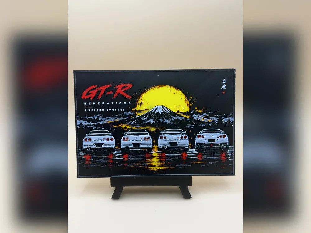 Nissan Skyline GT-R Generations - Sunset Lineup - Free 3D Print Model ...