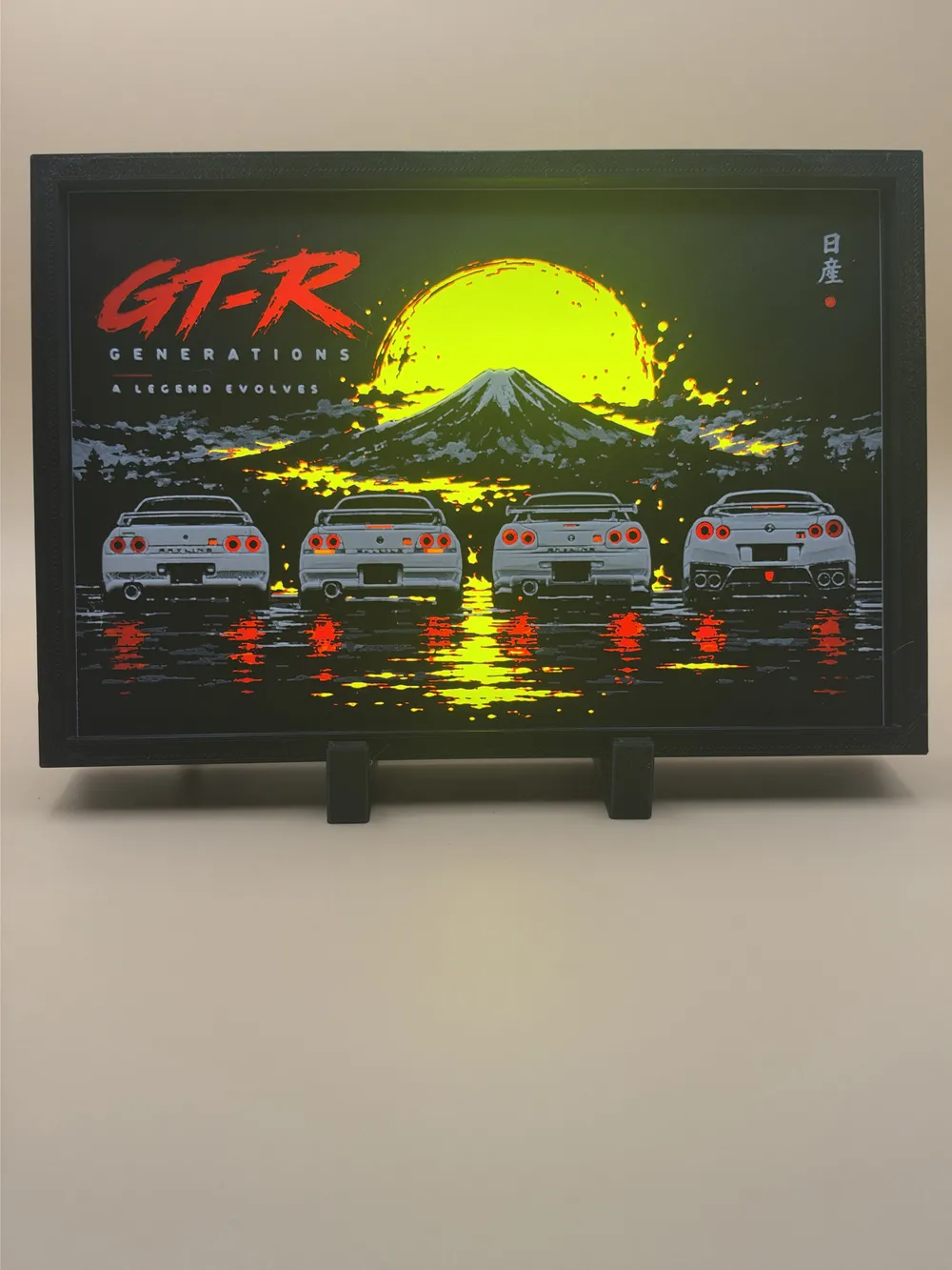 Nissan Skyline GT-R Generations - Sunset Lineup - Free 3D Print Model ...