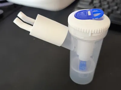 Nasal aerosol nebulizer