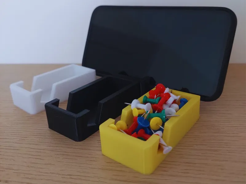 Phone stand small box 2 in 1