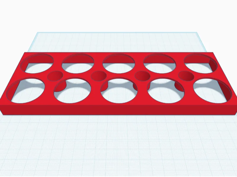 Egg Holder for fridge 90mm depth