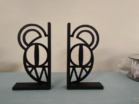 Radiohead Logo Inspired Bookend