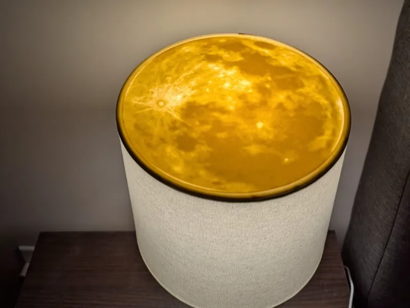 Moon Lamp Shade Top Cover