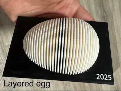 Layered egg