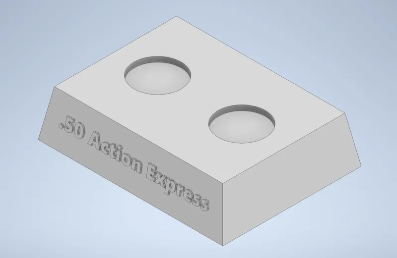 .50 AE Bullet Stand