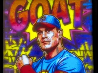 John Cena Goat Wrestling Lithophane
