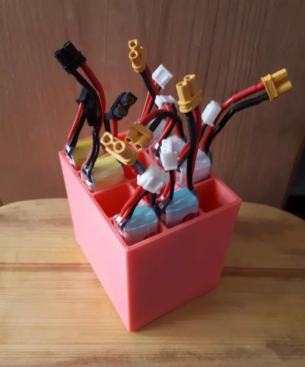 Boîte de rangement batteries Geprc DarkStar 20