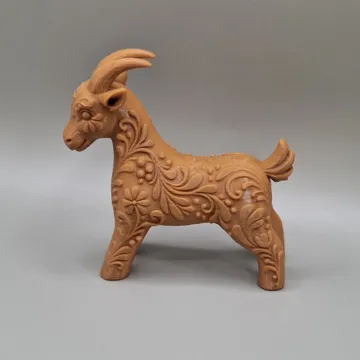 Figura decorativa: Decorative Goat Figurine — vista de referencia 4