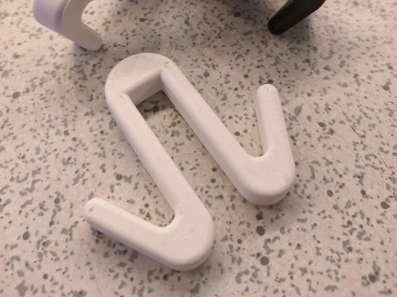 Customizable Shower Glass Hook, parametric design!