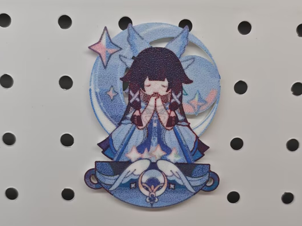 哥伦比娅冰箱贴 月卡少女