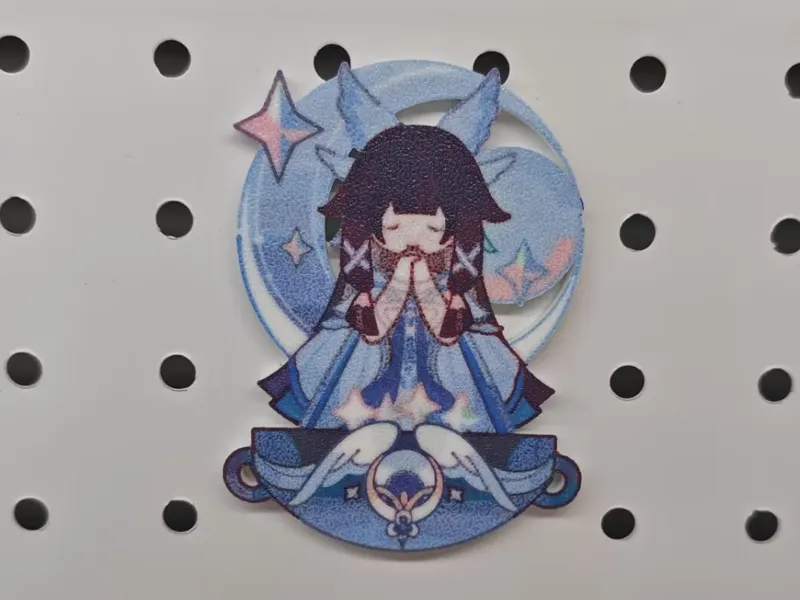 哥伦比娅冰箱贴 月卡少女
