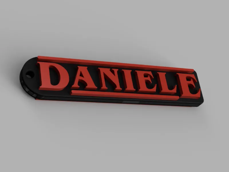 Daniele portachiavi stranger things