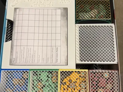 Creature Caravan retail deluxe insert