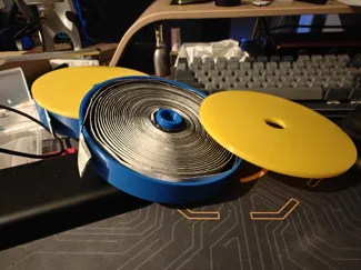 Velcro dispenser