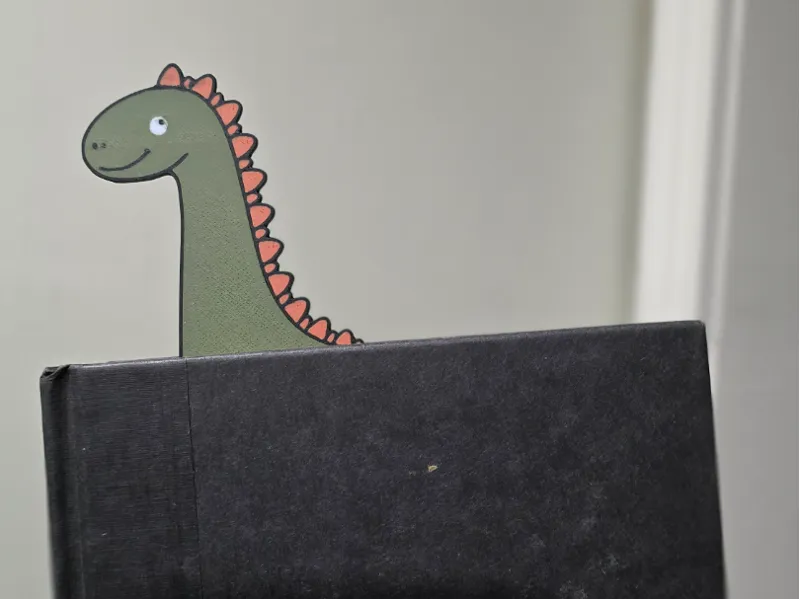 Dino Bookmark