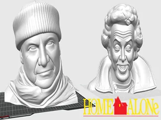 Home Alone Marv @ Harry Busts the Wet Bandits