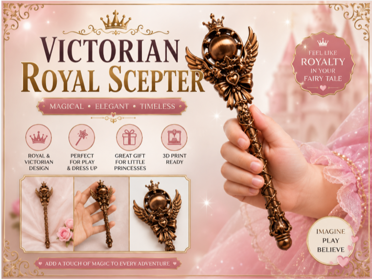 Victorian Royal Scepter – Princess Wand