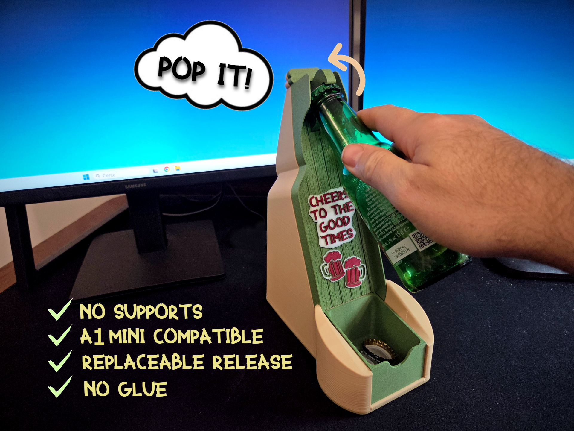 Tabletop Bottle Opener