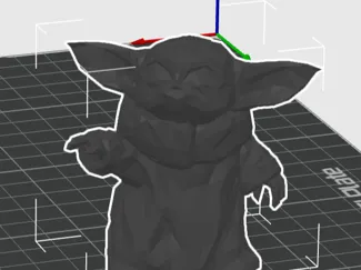 Low Poly Grogu