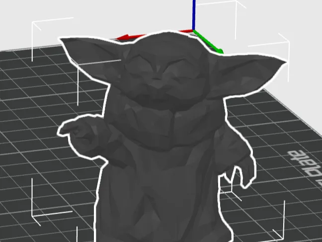 Low Poly Grogu