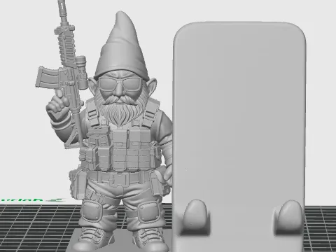 Tactical Gnome: Phone Stand Unit