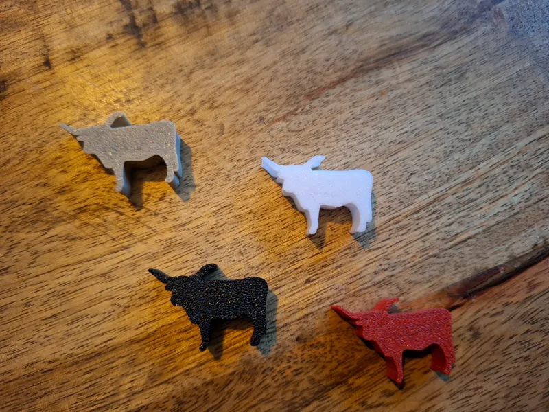 Longhorn Meeple for Longhorn boardgame